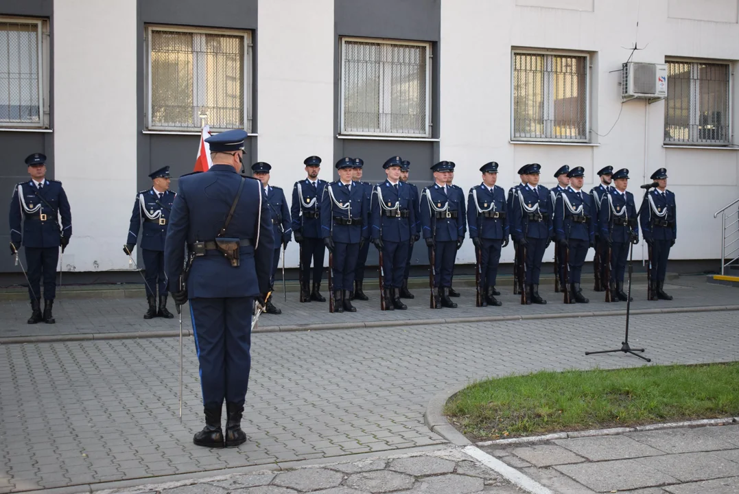 Uroczystości przy KPP w Zgierzu