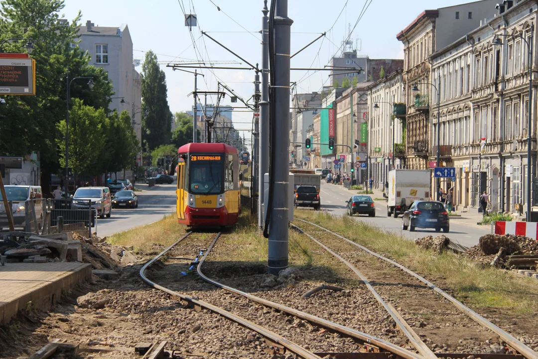 Potężne utrudnienia dla podróżnych MPK Łódź na Zachodniej w Łodzi