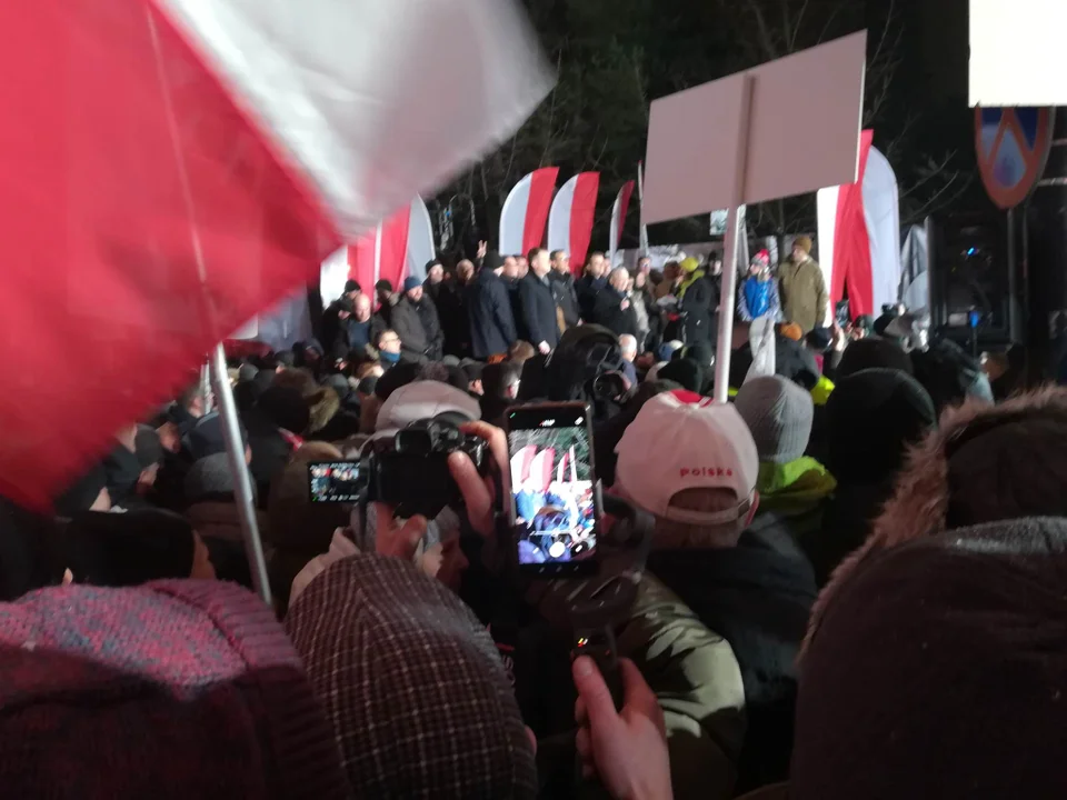 Łodzianie na Marszu Wolnych Polaków w Warszawie