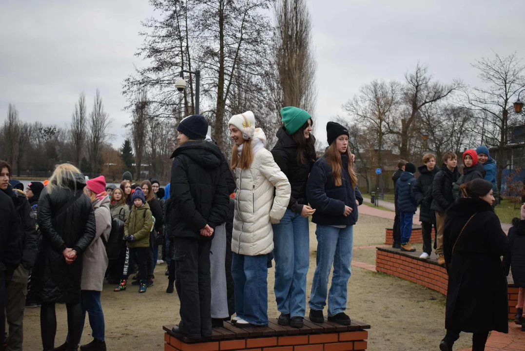 Akcja ratunkowa na Stawie Miejskim w Zgierzu