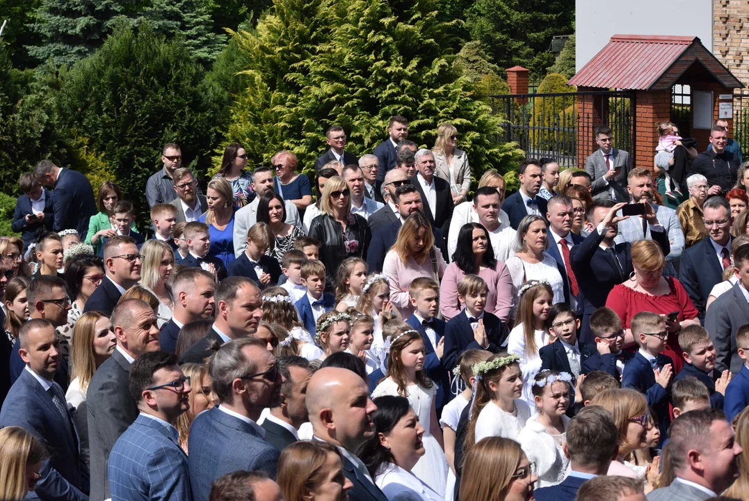 Pierwsza Komunia Święta w parafii pw. Chrystusa Króla w Łodzi