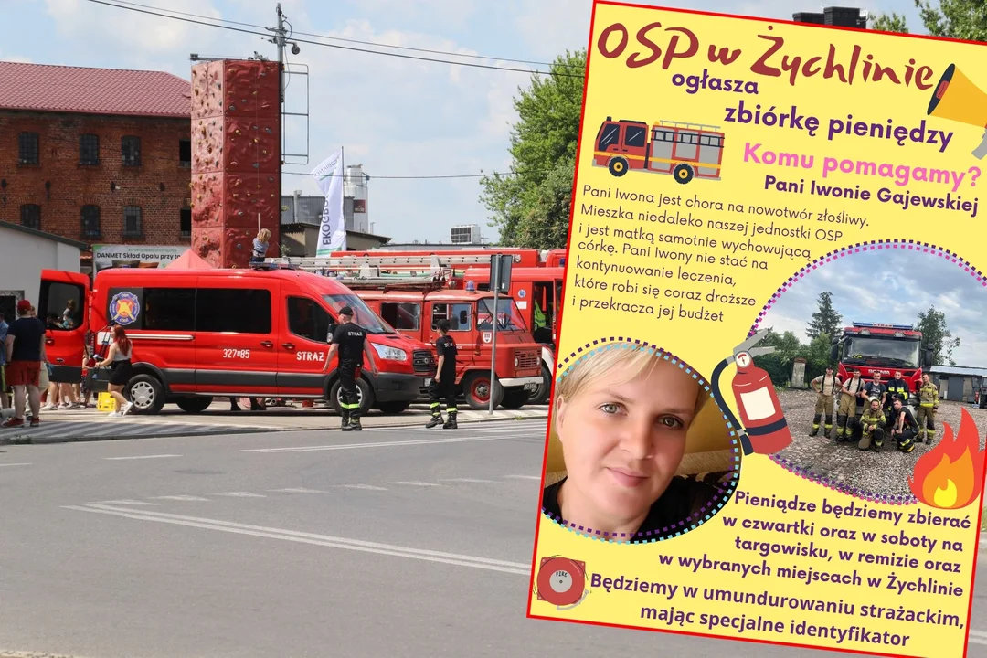 Pani Iwona walczy z nowotworem. Strażacy z Żychlina organizują zbiórkę: "Liczy się każda złotówka"! - Zdjęcie główne