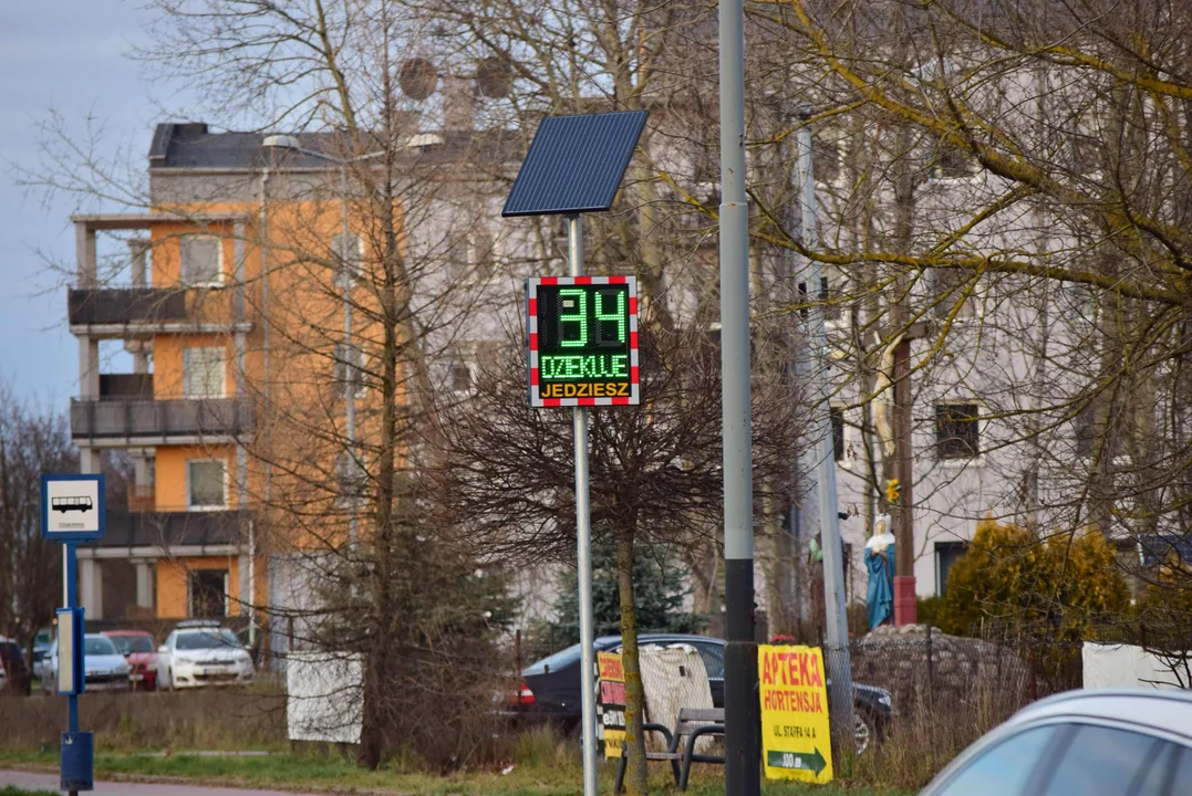 Mierniki prędkości w Zgierzu