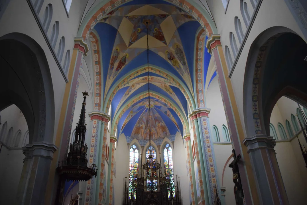Odkryto kolejne dekoracje w kościele św. Katarzyny w Zgierzu