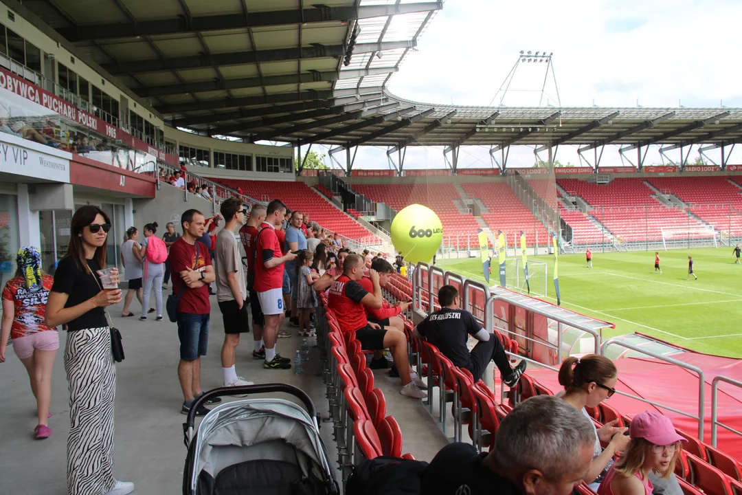 Widzewski Piknik Piłkarski na 600. Urodziny Łodzi.