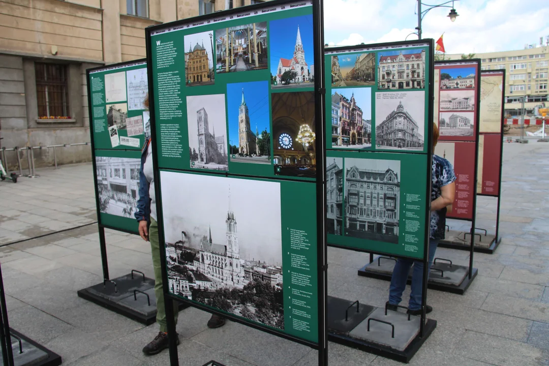 Niezwykłe wystawy o historii naszego miasta na ulicy Piotrkowskiej