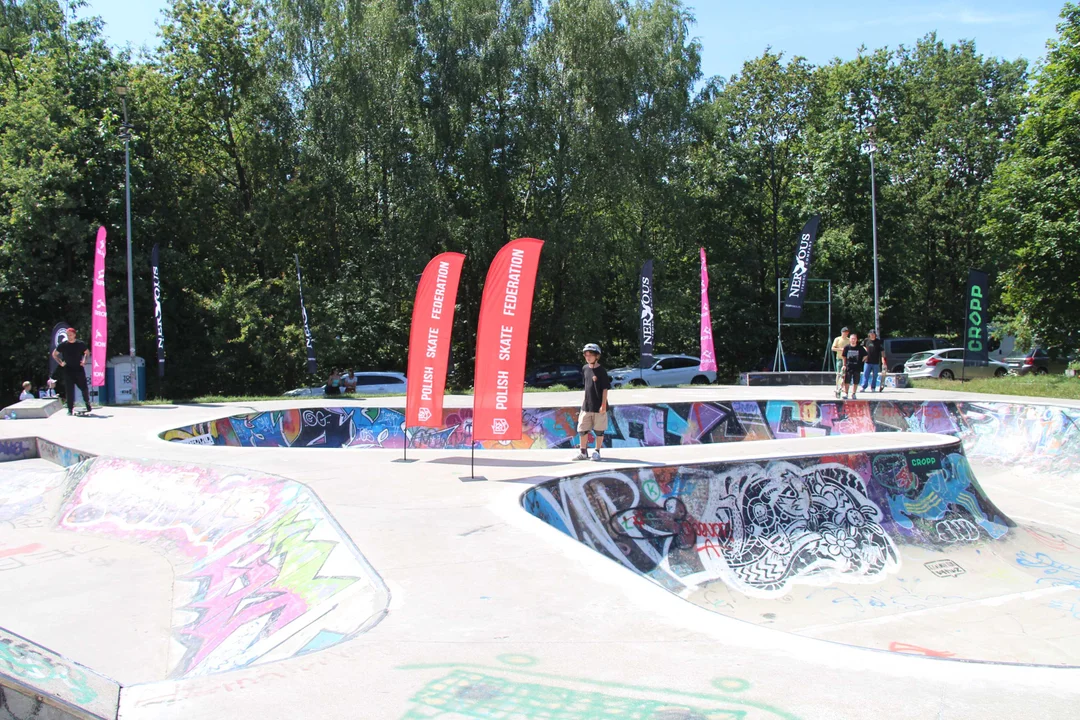 Skatepark im. Igora Kowalewskiego na Widzewie - trwa finał Mistrzostw Polski w kategorii „Park”