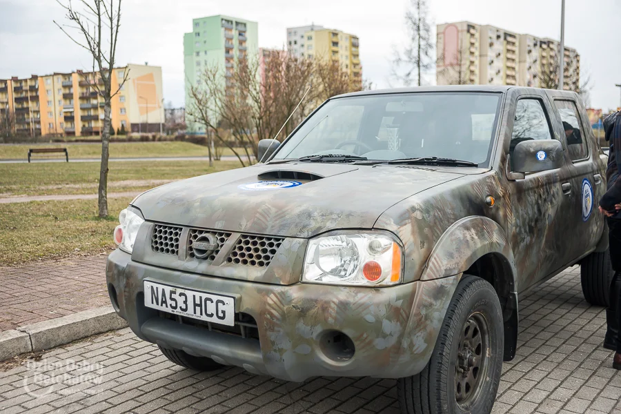 Kolejny samochód z Bełchatowa będzie walczył na Ukrainie