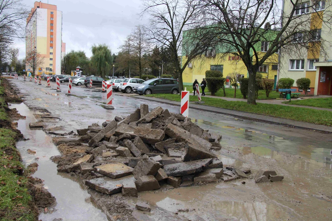 Ruszył remont ul. Inowrocławskiej w Łodzi