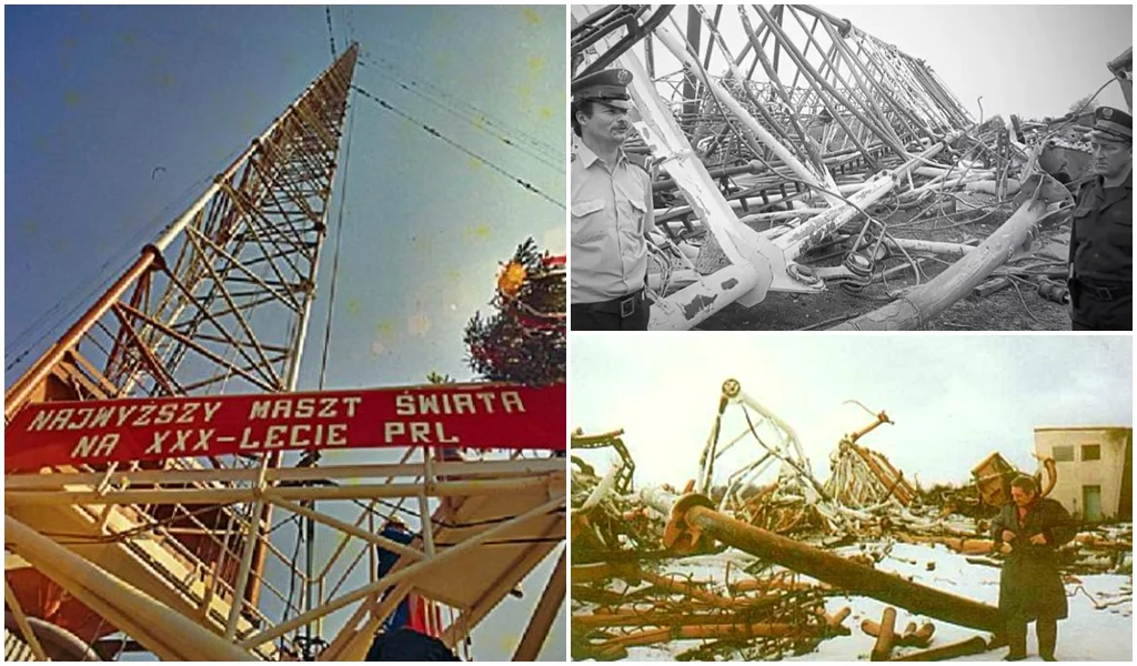 Niedaleko Kutna stała...  najwyższa budowla świata. W kilkanaście sekund doszło do katastrofy [FOTO] - Zdjęcie główne