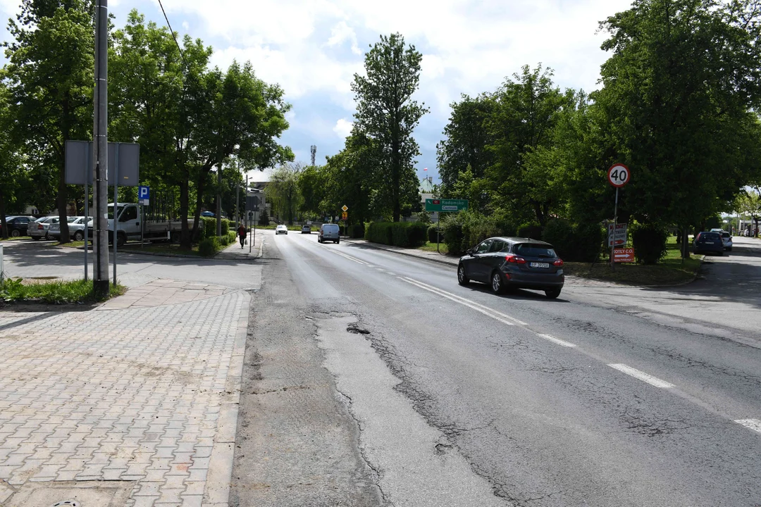 Remont ulic Wolborskiej i Rakowskiej