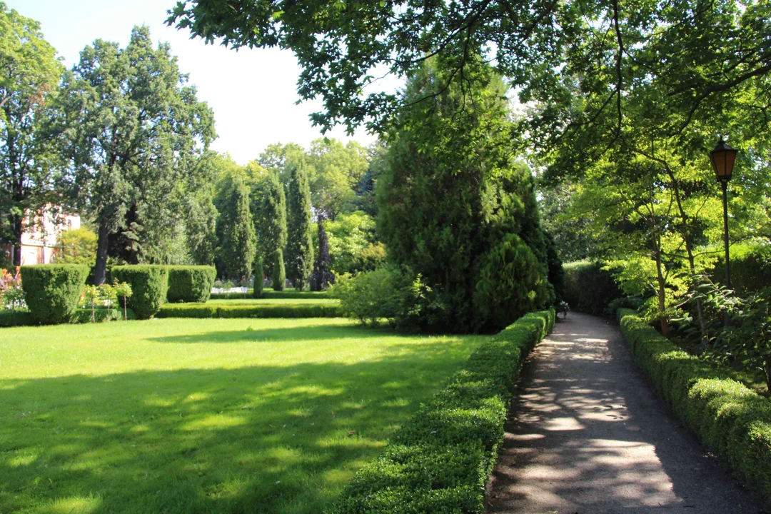 Zachwycający ogród Muzeum Pałacu Herbsta