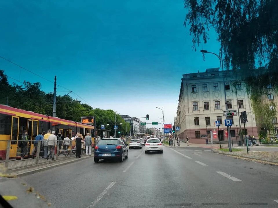 Wykolejenie tramwaju MPK Łódź na Zachodniej