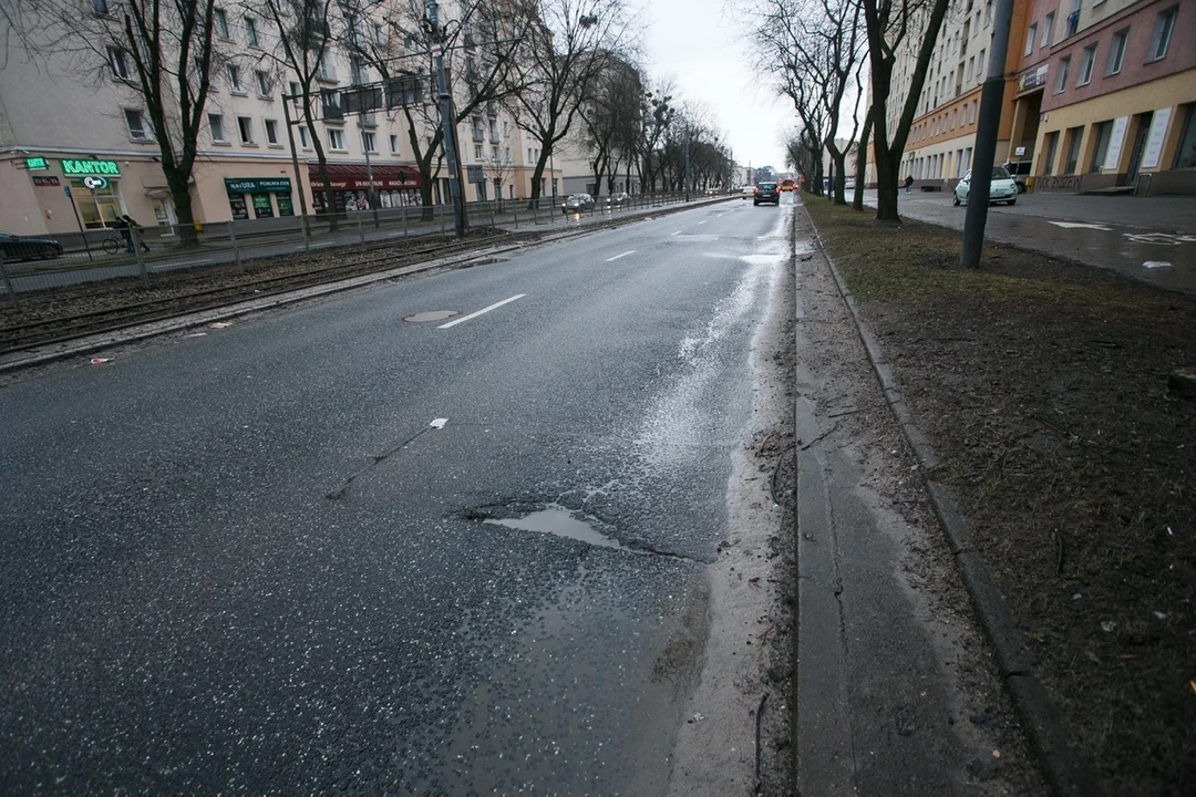 Łódź. Zaczyna się remont Zachodniej. Będą korki