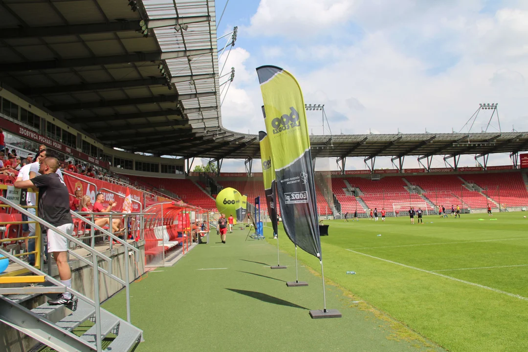 Widzewski Piknik Piłkarski na 600. Urodziny Łodzi.