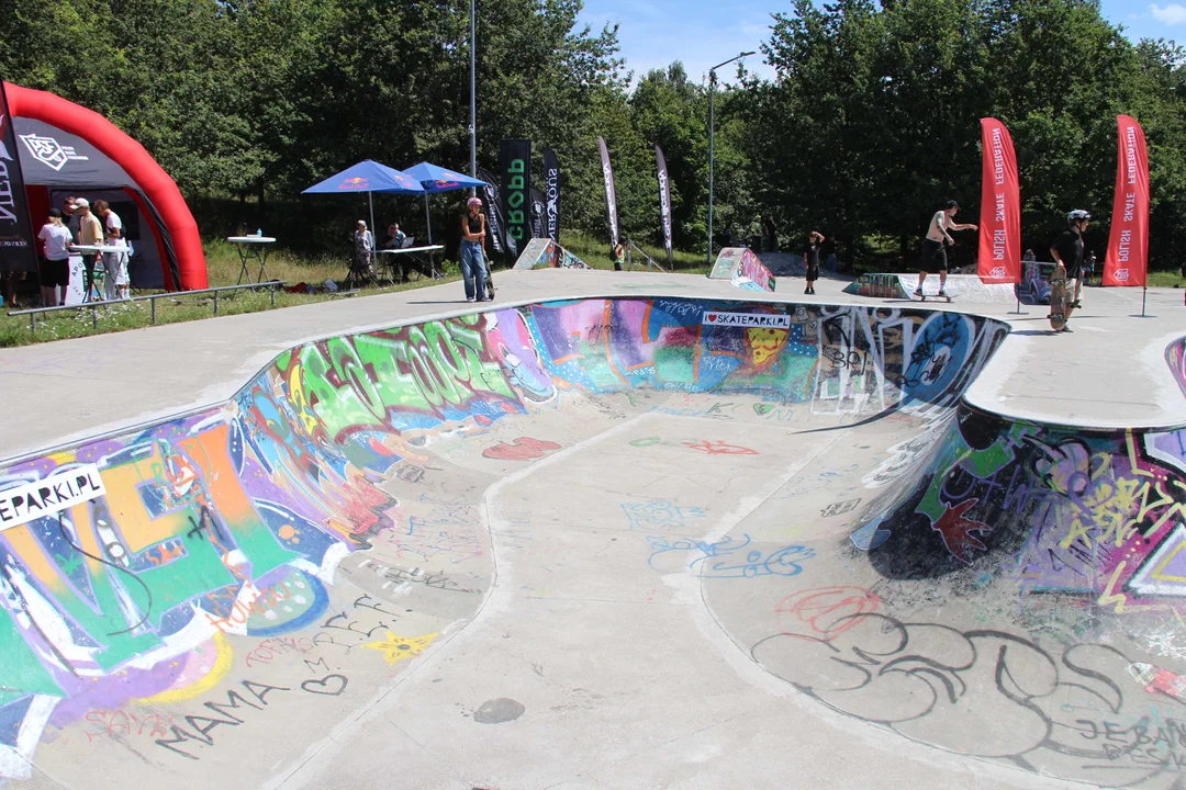 Skatepark im. Igora Kowalewskiego na Widzewie - trwa finał Mistrzostw Polski w kategorii „Park”