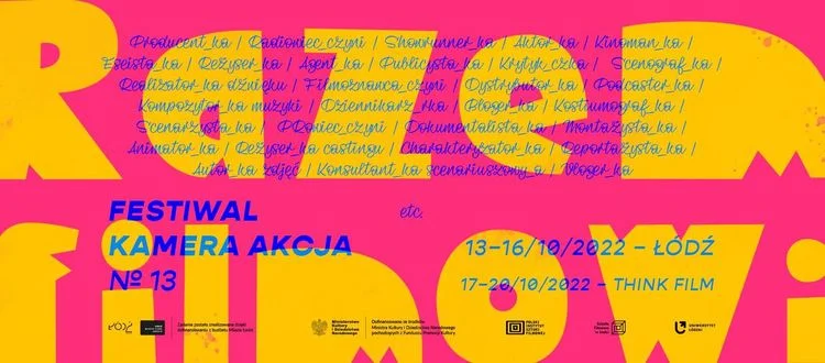 Festiwal Kamera Akcja w Łodzi.