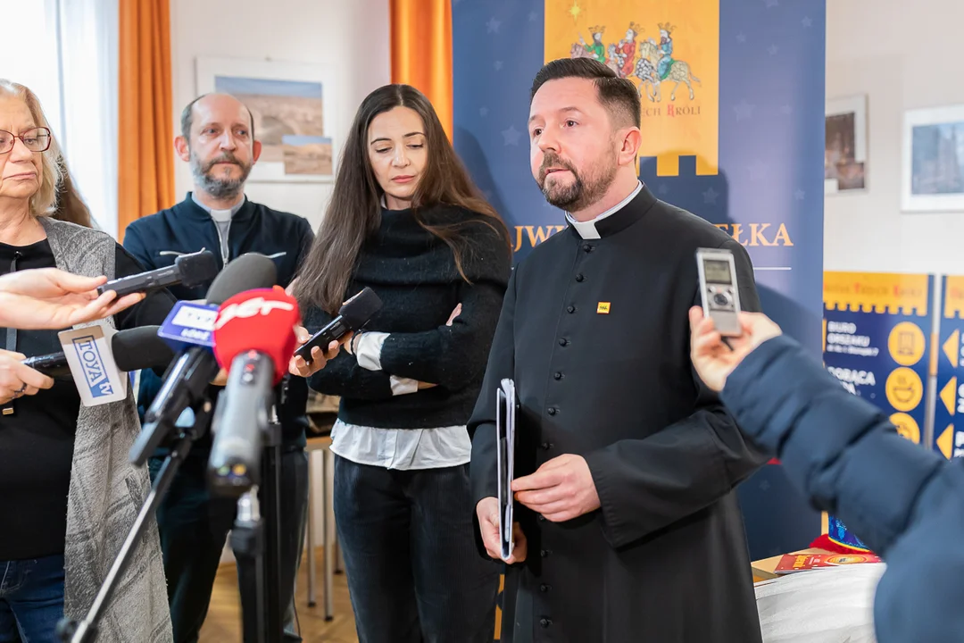 Orszak Trzech Króli w Łodzi - konferencja prasowa