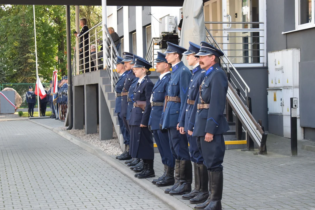 Uroczystości przy KPP w Zgierzu