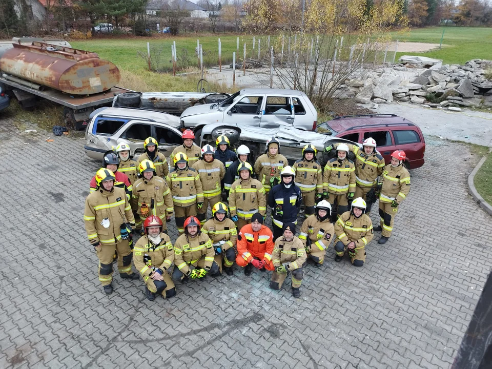 Strażacy z powiatu kutnowskiego wzięli udział w specjalnym szkoleniu przygotowanym przez Komendę Wojewódzką Państwowej Straży Pożarnej w Łodzi