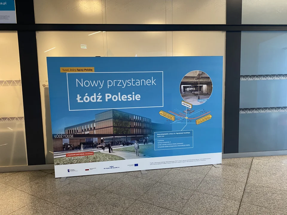 Punkt informacyjny dworzec Łódź Fabryczna