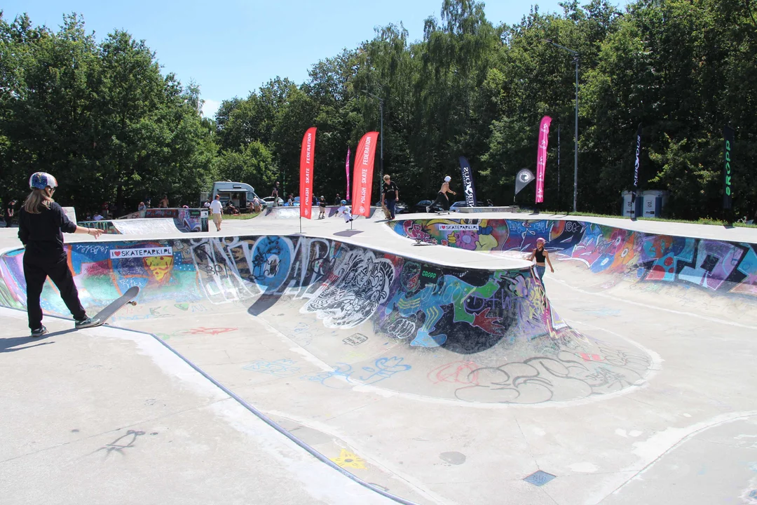 Skatepark im. Igora Kowalewskiego na Widzewie - trwa finał Mistrzostw Polski w kategorii „Park”