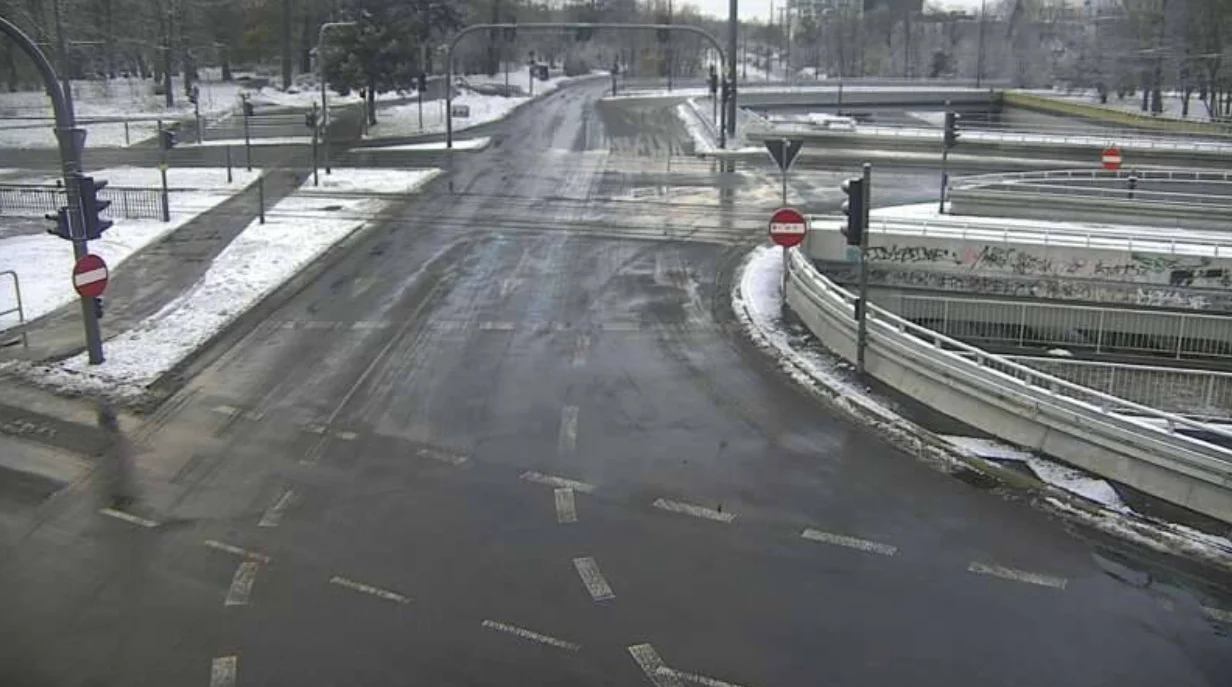 Śnieg w Łodzi - jak sytuacja na drogach?