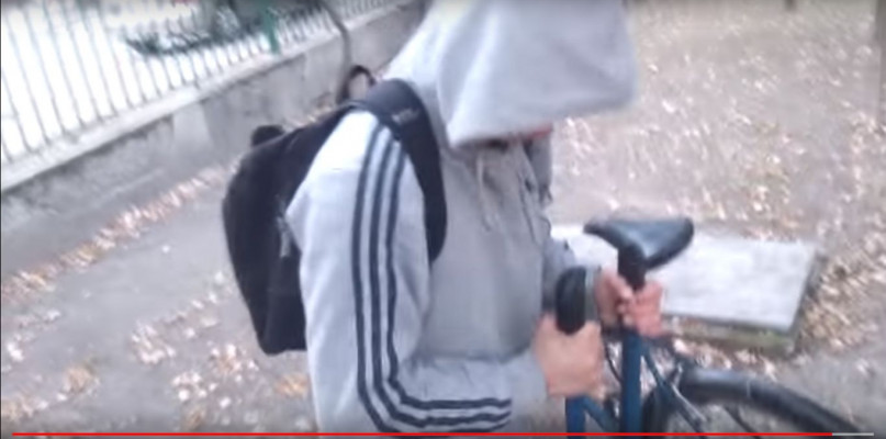 Nagrał jak kradnie rower spod zakładu, filmik wrzucił na YouTube [WIDEO] - Zdjęcie główne
