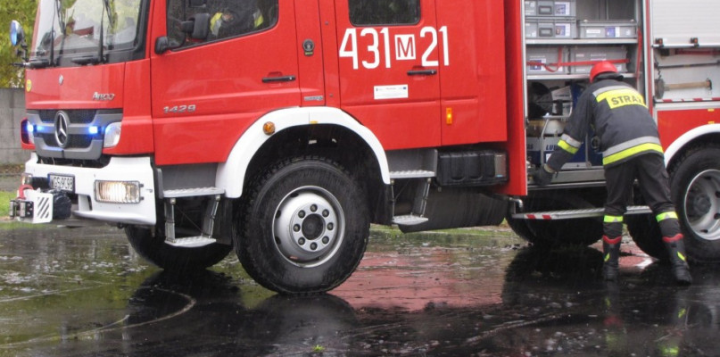 Strażacy z powiatu gostynińskiego na specjalnych ćwiczeniach - Zdjęcie główne