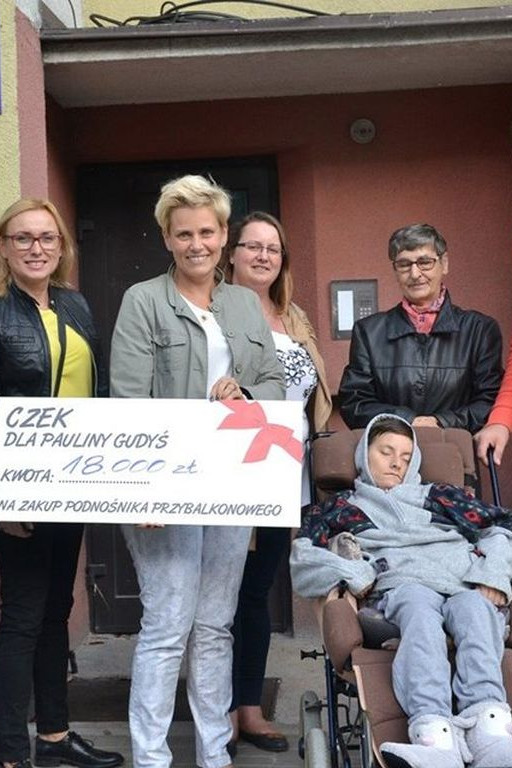 Szczęśliwy finał zbiórki dla niepełnosprawnej Pauliny Gudyś! - Zdjęcie główne