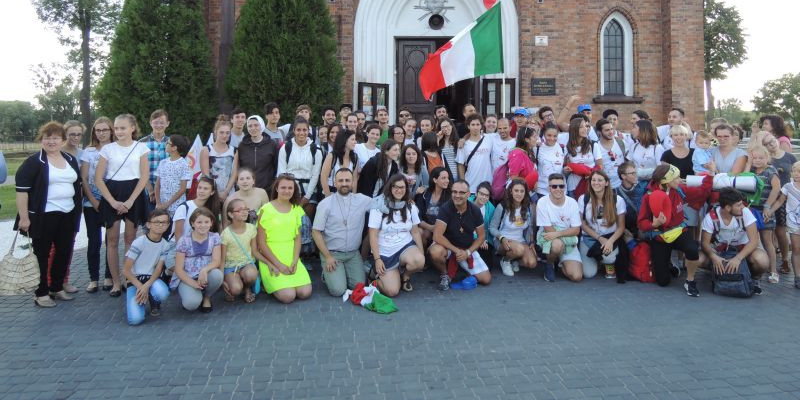 Pielgrzymi z Włoch gościli w Pacynie - Zdjęcie główne