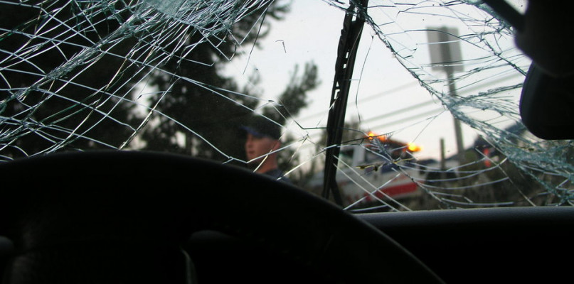 Wypadek w Grabinie, droga do Płocka zablokowana - Zdjęcie główne