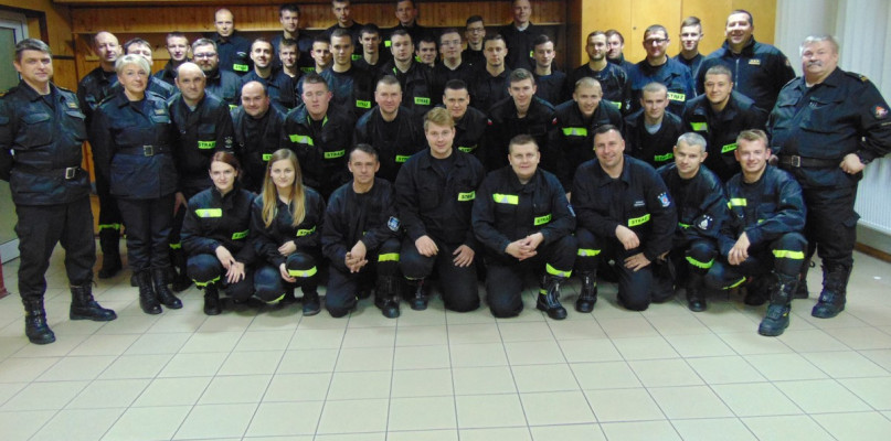Kolejne szkolenie podstawowe dla strażaków OSP w KP PSP Gostynin - Zdjęcie główne