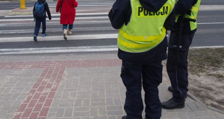 Policjanci czuwali nad bezpieczeństwem pieszych - Zdjęcie główne