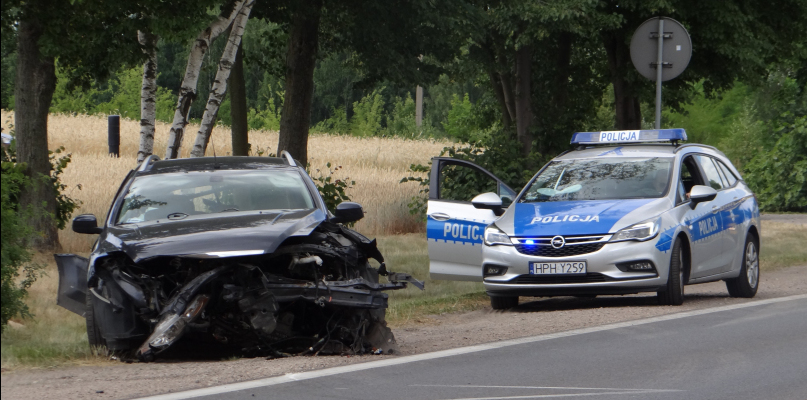 Wypadek w Płocku. Sprawcą mieszkaniec naszego powiatu - Zdjęcie główne