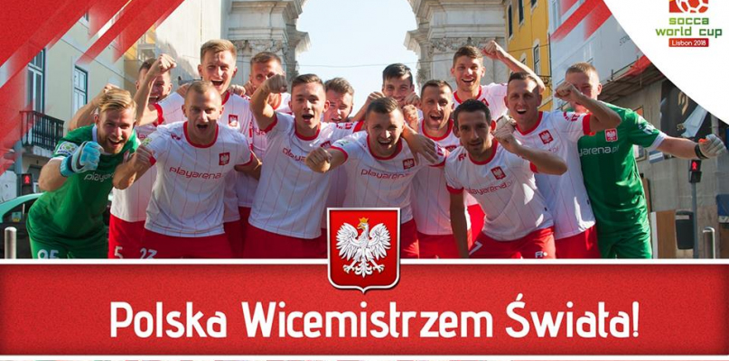 Bartłomiej Dębicki Wicemistrzem Świata! Sukces Reprezentacji Polski piłki nożnej sześcioosobowej - Zdjęcie główne