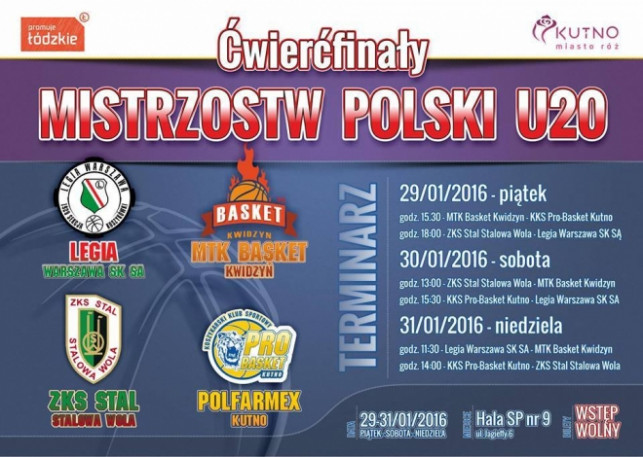Ćwierćfinały Mistrzostw Polski w kategorii U20 - Zdjęcie główne