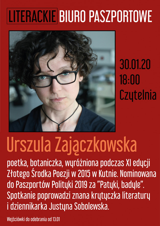 Literackie Biuro Paszportowe: Urszula Zajączkowska - Zdjęcie główne