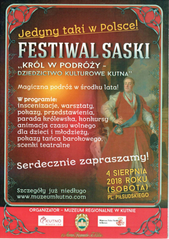 Festiwal Saski "Król w Podróży" - Zdjęcie główne