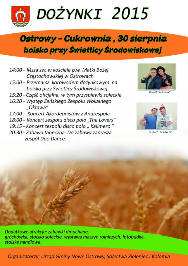 Dożynki gminne w Ostrowach - Cukrownia - Zdjęcie główne
