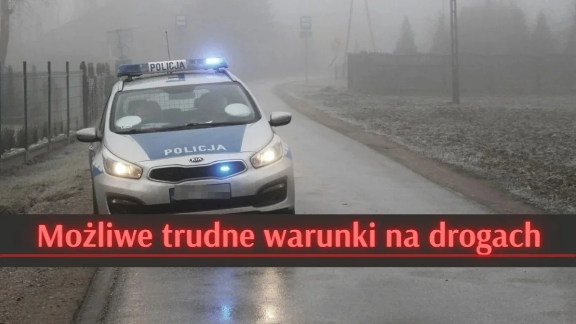 Kolejne ostrzeżenie dla powiatu kutnowskiego. "Drogi i chodniki mogą zamarzać" - Zdjęcie główne