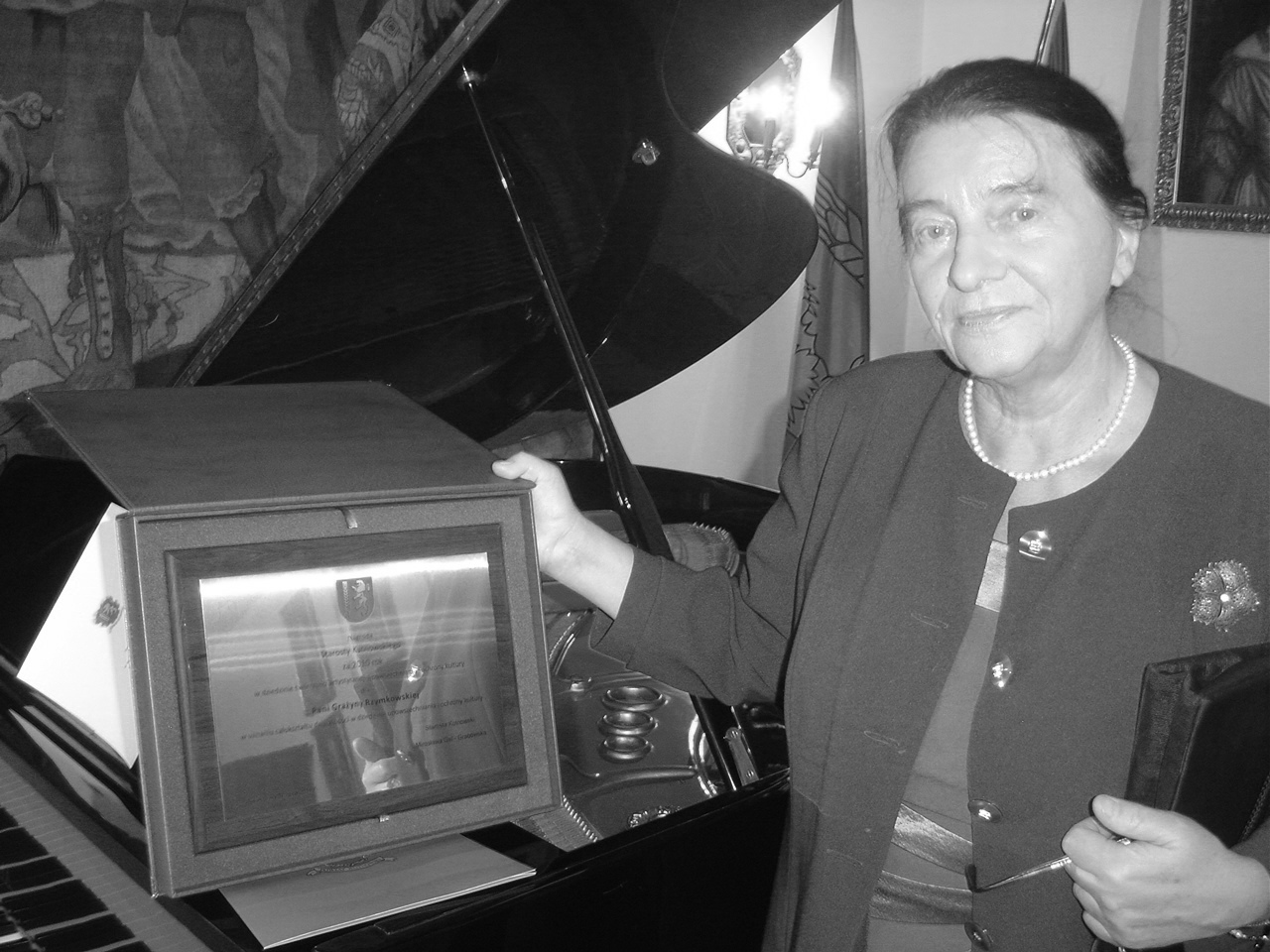 Zmarła wieloletnia dyrektor Muzeum-Zamku w Oporowie i jedna z założycielek TPZK - Zdjęcie główne