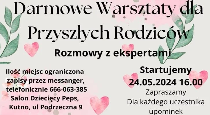 Darmowe warsztaty - Zdjęcie główne