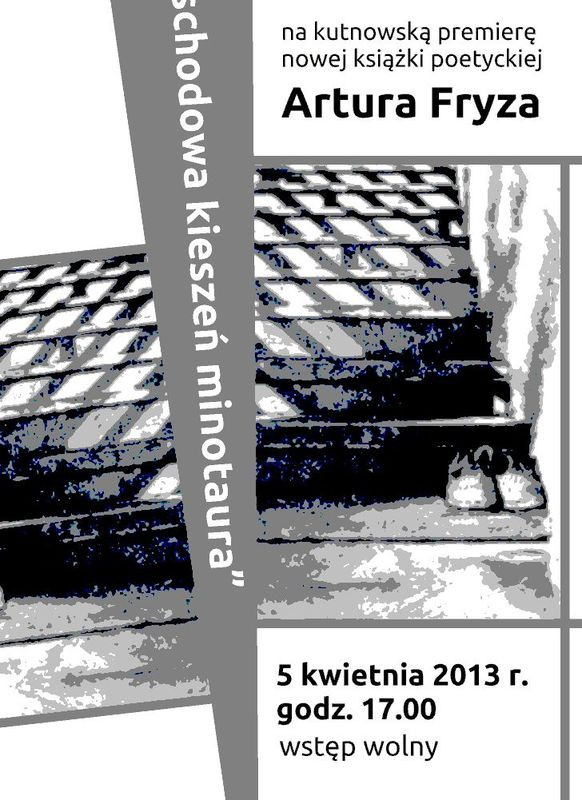 Premiera nowego tomu poetyckiego Artura Fryza - Zdjęcie główne