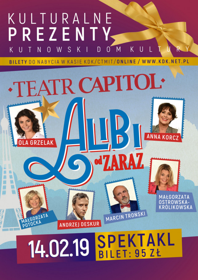 Alibi od zaraz – Teatr Capitol - Zdjęcie główne