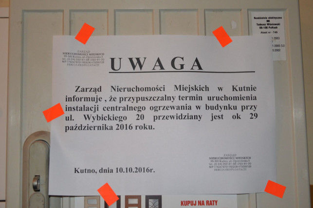 Kiedy ruszy centralne ogrzewanie przy Wybickiego 20? - Zdjęcie główne