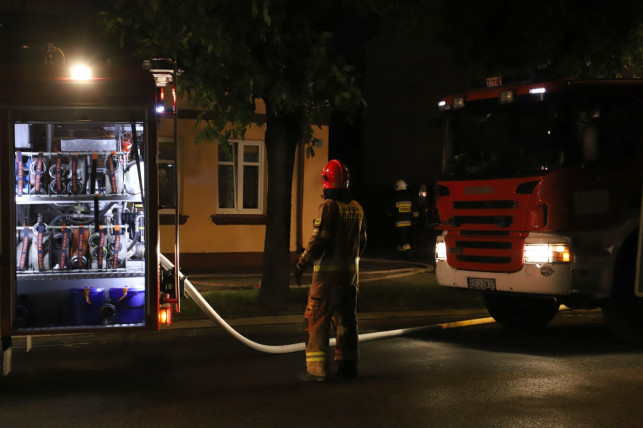[AKTUALIZACJA] Pożar przy ul. 29 Listopada. Wiadomo, co było przyczyną - Zdjęcie główne