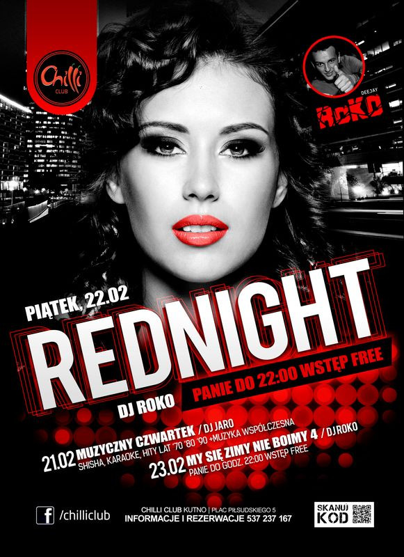 Czerwona noc w Chilli Club - Zdjęcie główne