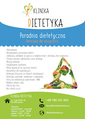 KLINIKA DIETETYKA - Poradnia dietetyczna - Zdjęcie główne