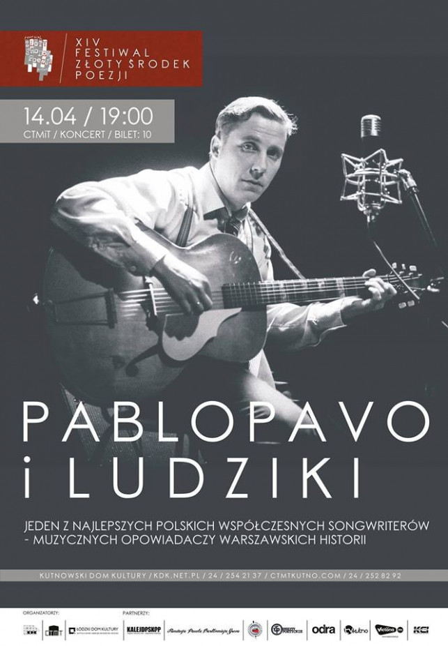 XIV Złoty Środek Poezji - koncert Pablopavo i Ludziki - Zdjęcie główne